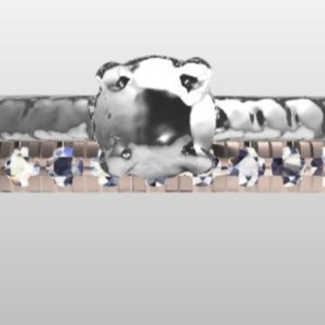 Custom Made Diamond Set Wedding Ring SB2973 image 1