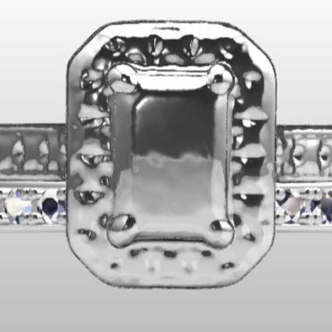 Custom Made Diamond Set Wedding Ring SB3046 image 1