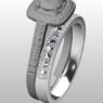 Custom Made Diamond Set Wedding Ring SB3114 image 12JPG