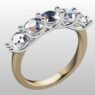Custom Made Diamond Set Wedding Ring SB3213 image 2