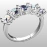 Custom Made Diamond Set Wedding Ring SB3271 image 2