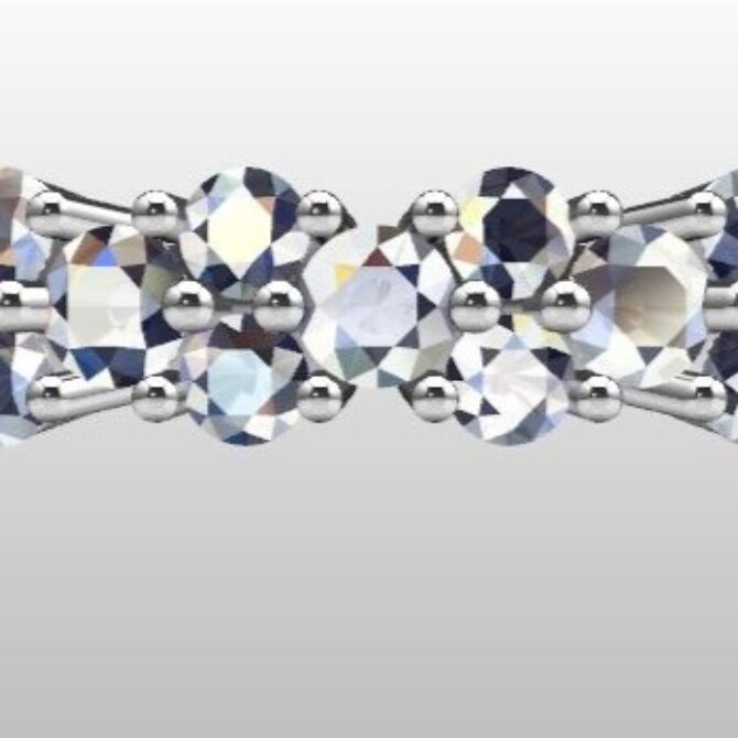 Custom Made Eternity Ring SB2583 image 1