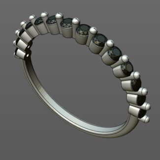 Custom Made Eternity Ring SB2338 image 2