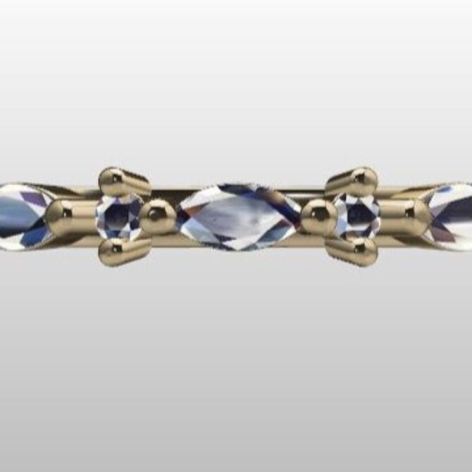 Custom Made Eternity Ring SB2513 image 1