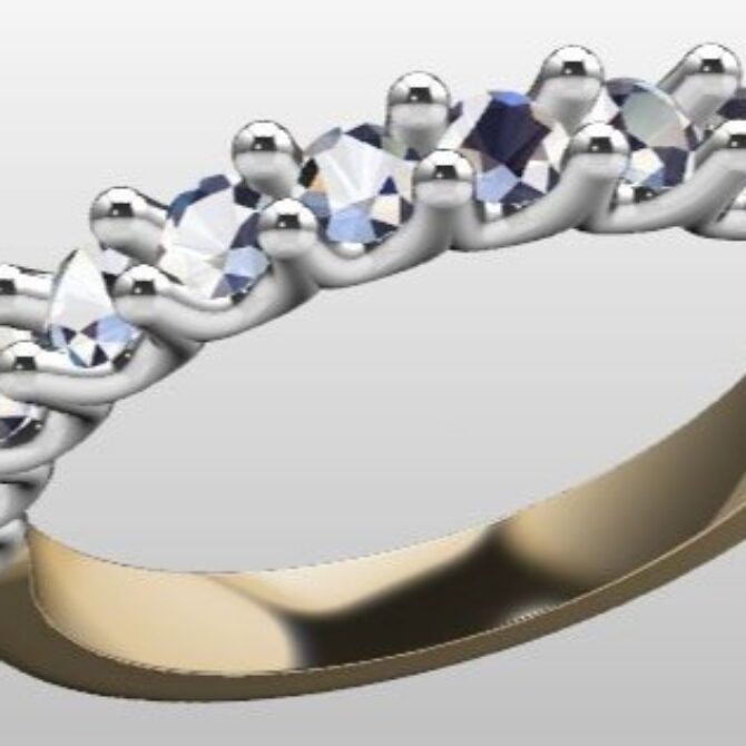 Custom Made Eternity Ring SB2533 image 2