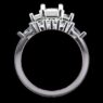 Custom Made Five Stone Curved Wedding Ring SB3086 image 3