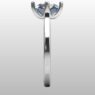 Custom Made Four-Claw Round Solitaire SB2347 image 4