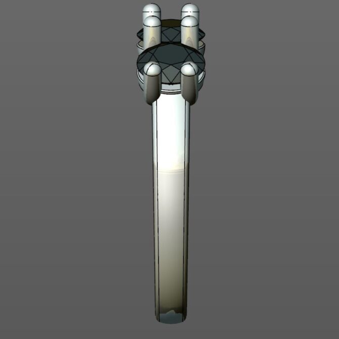 Custom Made Four Stone Eternity Ring SB2355 image 4