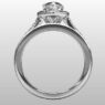 Custom Made Marquise Cut Engagement Ring and Wedding Ring SB3220 image 3