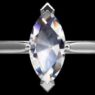 Custom Made Marquise Cut Solitaire Engagement Ring SB3240 image 1