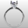 Custom Made Oval Cut Engagement Ring SB2862 image 3