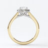 Custom Made Oval Cut Halo Engagement Ring SB2979 image 2