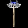 Custom Made Oval Cut Sapphire Halo Engagement Ring SB3231 image 4