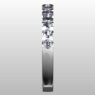 Custom Made Scallop Set Diamond Set Wedding Ring SB3002 image 4