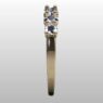 Custom Made Seven Stone Diamond Set Wedding Ring SB2813 image 4