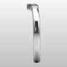 Custom Made Seven Stone V-Shape Wedding Ring SB3075 image 4