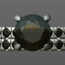Custom Made Side Stone Engagement Ring and Diamond Set Wedding Ring SB2303 image 1