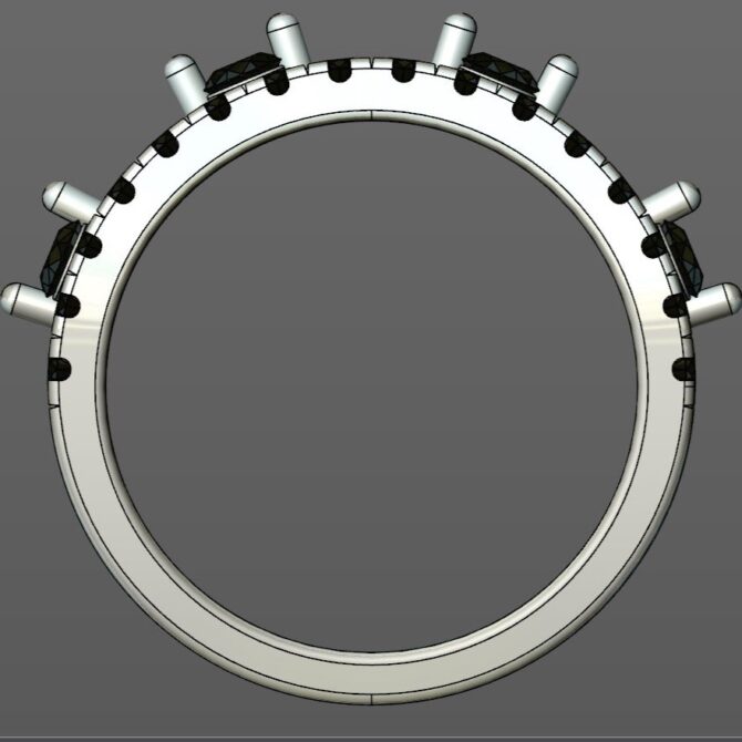 Custom Made Three-In-one Ring SB2293 image 3