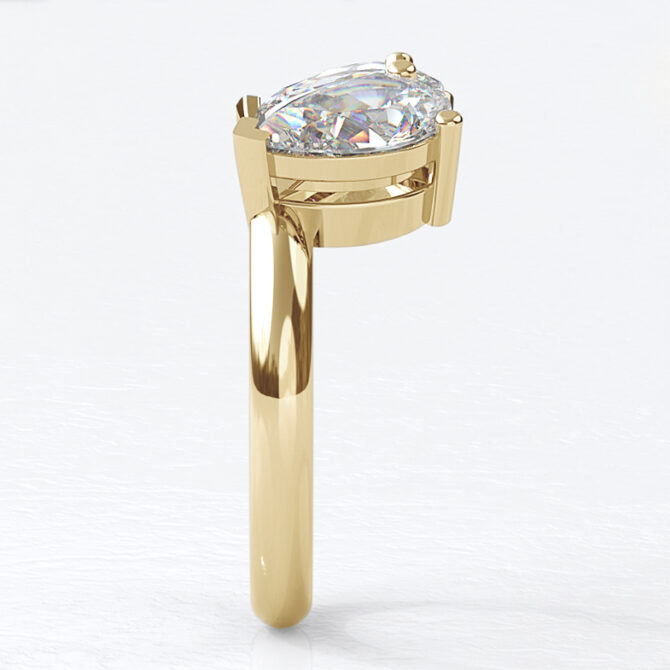 Custom Made Two Stone Ring SB2876 image 1