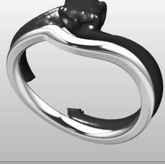 Custom made curve fit plain wedding ring sb2697 quick image 02