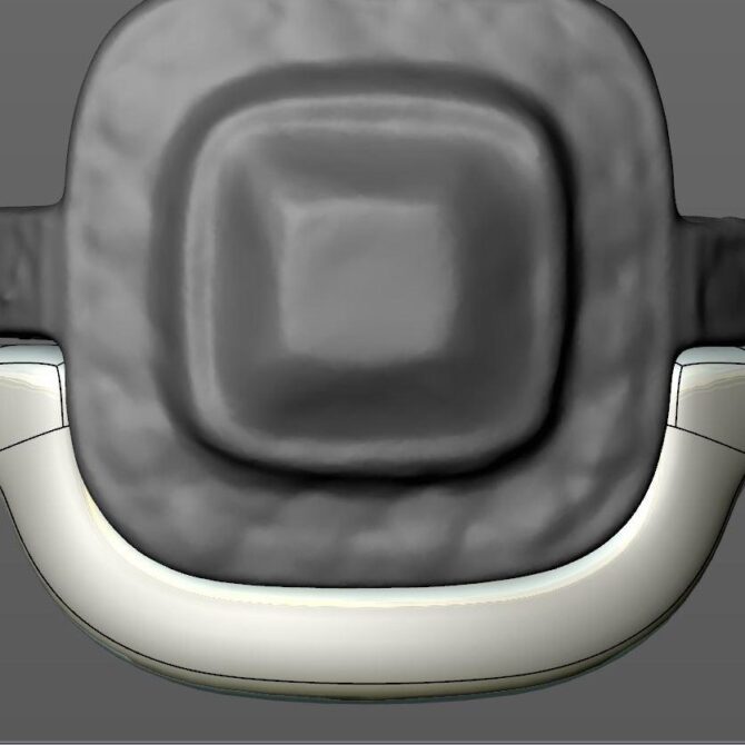 Custom made curved plain wedding ring SB2238 quick image 01