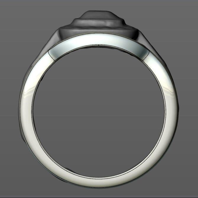 Custom made curved plain wedding ring SB2238 quick image 03