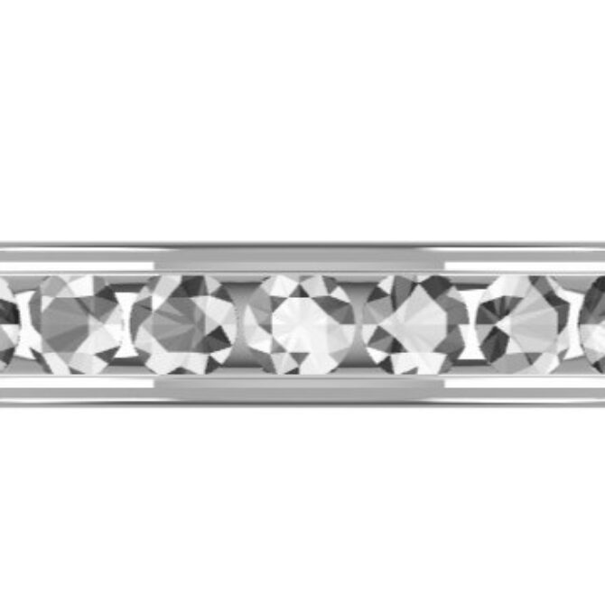 Custom made diamond channel set wedding ring sb4329 quick image 01