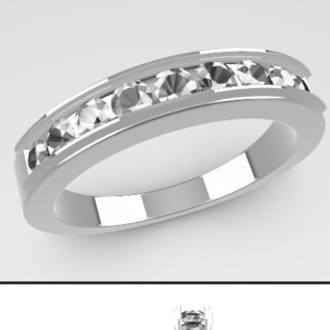 Custom made diamond channel set wedding ring sb4329 quick image 02