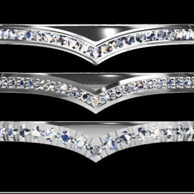 Custom made diamond set wedding ring sb2164 quick image 01