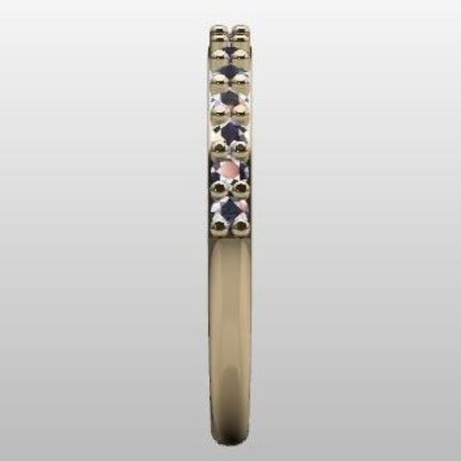 Custom made diamond set wedding ring sb2262 quick image 04