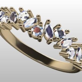 Custom made diamond set wedding ring sb2743 quick image 02