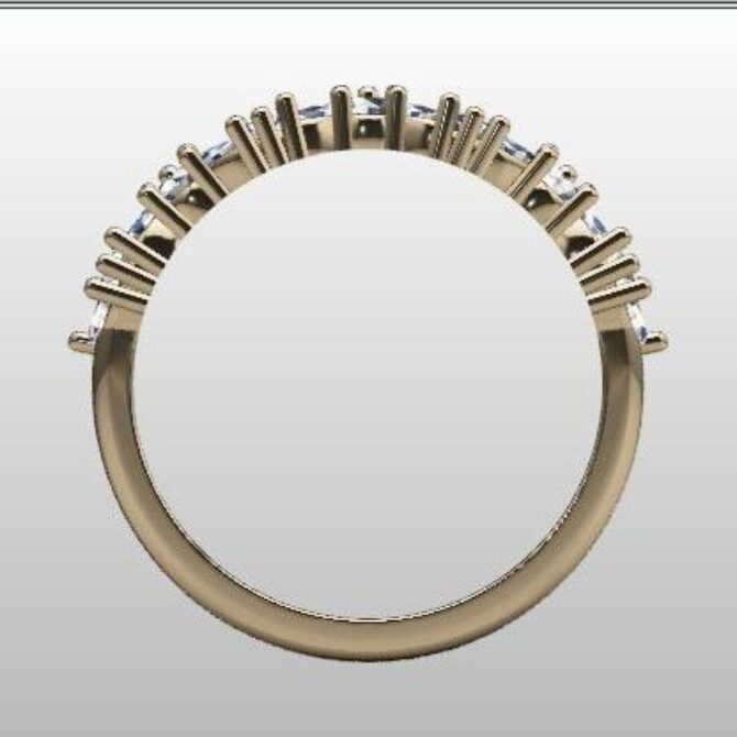 Custom made diamond set wedding ring sb2743 quick image 03