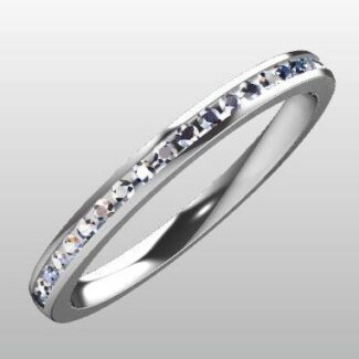 Custom made diamond set wedding ring sb2745 quick image 02