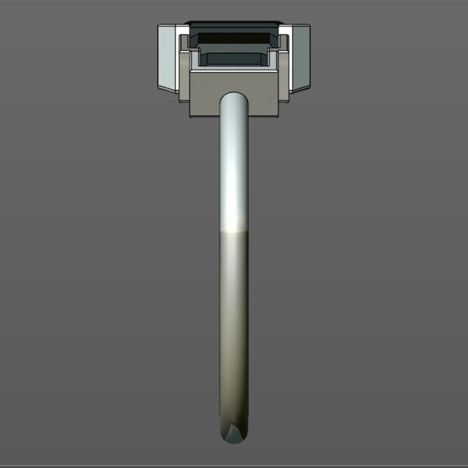 Custom made emerald cut and baguette cut five stone engagment ring SB2219 quick ring 04