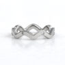 Custom made gypsy set diamond wedding ring sb2173-image-2