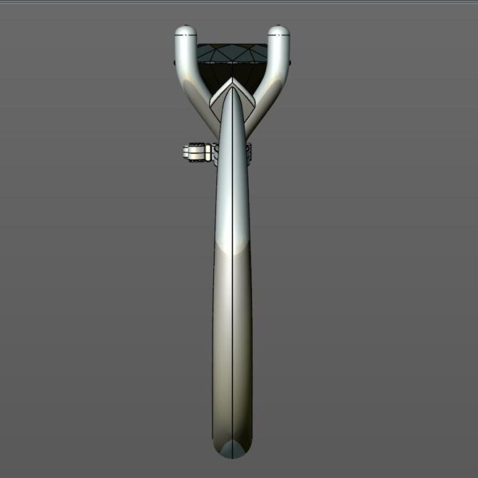 Custom made heart bridge tulip round cut solitaire engagement ring SB2218 quick image 04