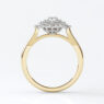 Custom made oval cut floral halo engagement ring sb2185-image-1