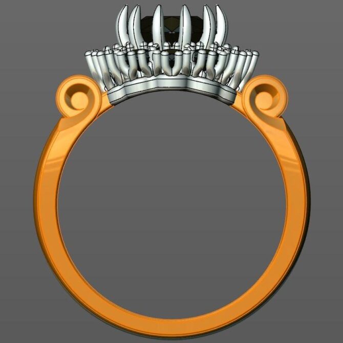 Custom made oval cut halo engagement ring SB2192 v3 quick image 03