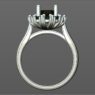 Custom made oval cut halo engagement ring SB2192 v4 quick image 03