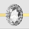Custom made oval cut halo engagement ring SB4146 quick image 01