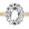 Custom made oval cut halo engagement ring sb4359 quick image 01