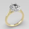 Custom made oval cut halo engagement ring sb4359 quick image 02