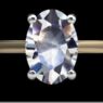 Custom made oval cut solitaire engagement ring SB2734 quick image 01