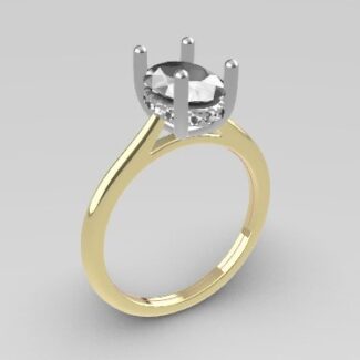 Custom made oval cut solitaire engagement ring sb4446 quick image 02