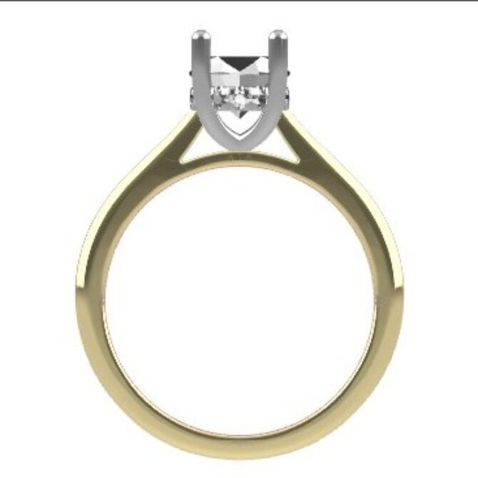 Custom made oval cut solitaire engagement ring sb4446 quick image 03