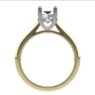 Custom made oval cut solitaire engagement ring sb4446 quick image 03