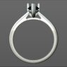Custom made pear cut solitaire engagment ring SB4081 quick image 03