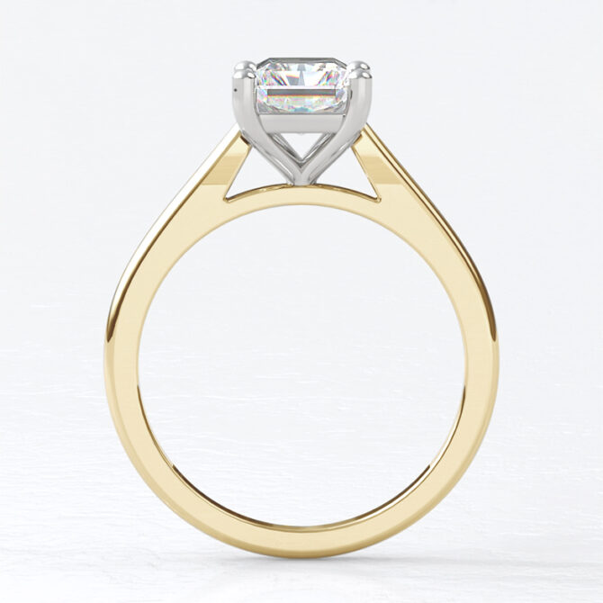 Custom made radiant cut solitaire engagement ring sb2179-image-1