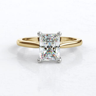 Custom made radiant cut solitaire engagement ring sb2179-image-3