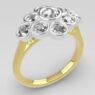Custom made round cut cluster engagement ring sb4114 v2 02